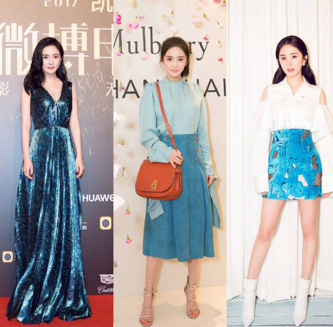 超美！楊幂2017禮服合輯 完美駕驭不同風格
