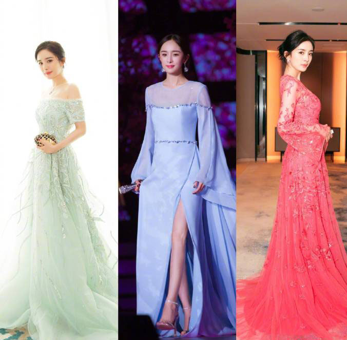 楊幂2017禮服合輯